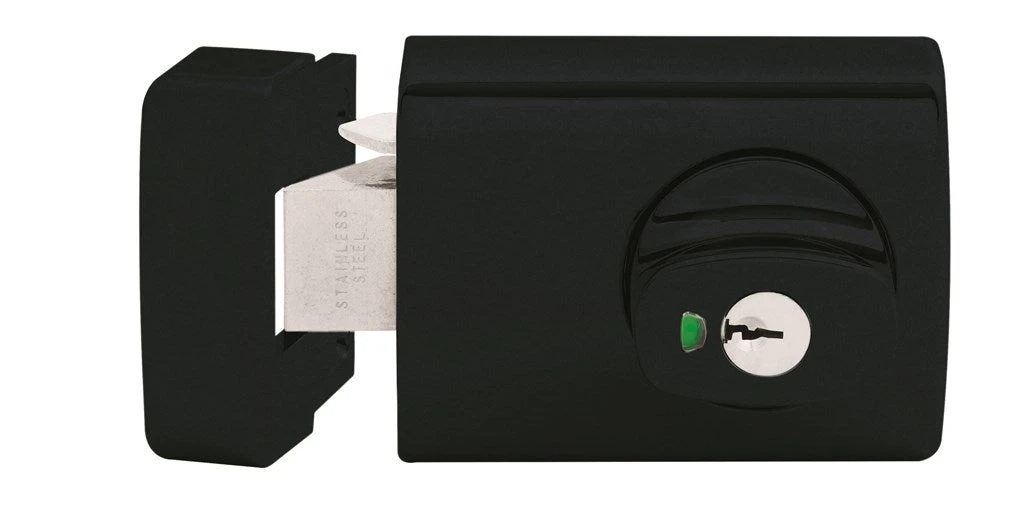 LOCKWOOD 001 DEADLATCH OPEN IN TIMBER STRIKE - MATT BLACK 1 LOCKWOOD 001 DEADLATCH OPEN IN TIMBER STRIKE - MATT BLACK