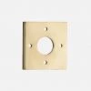 Tradco IVER ADAPTOR PLATE SQUARE ROSE Restoration Hardware