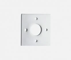 Tradco IVER ADAPTOR PLATE SQUARE ROSE Restoration Hardware