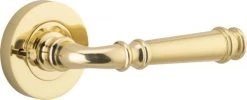 Door Handles & Levers IVER DOOR LEVER VERONA ROUND ROSE BACKPLATE 34 Door Handles & Levers IVER DOOR LEVER VERONA ROUND ROSE BACKPLATE