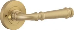 Door Handles & Levers IVER DOOR LEVER VERONA ROUND ROSE BACKPLATE 30 Door Handles & Levers IVER DOOR LEVER VERONA ROUND ROSE BACKPLATE