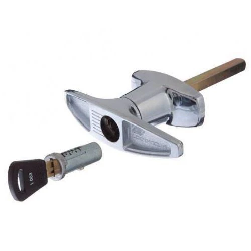 LOCK FOCUS T-HANDLE KEYED TO 003 FIRE KEY 1 LOCK FOCUS T-HANDLE KEYED TO 003 FIRE KEY