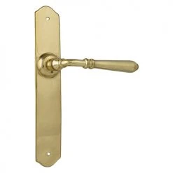Handles & Hardware TRADCO REIMS LEVER ON LONG BACKPLATE