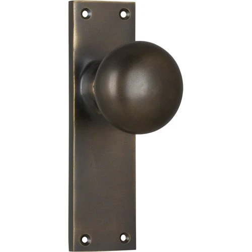TRADCO VICTORIAN KNOB ON PLATE Handles & Hardware 2 TRADCO VICTORIAN KNOB ON PLATE Handles & Hardware
