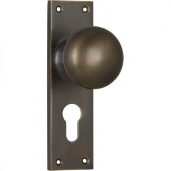 TRADCO VICTORIAN KNOB ON PLATE Handles & Hardware 26 TRADCO VICTORIAN KNOB ON PLATE Handles & Hardware