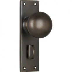 TRADCO VICTORIAN KNOB ON PLATE Handles & Hardware 27 TRADCO VICTORIAN KNOB ON PLATE Handles & Hardware