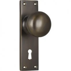 TRADCO VICTORIAN KNOB ON PLATE Handles & Hardware 28 TRADCO VICTORIAN KNOB ON PLATE Handles & Hardware