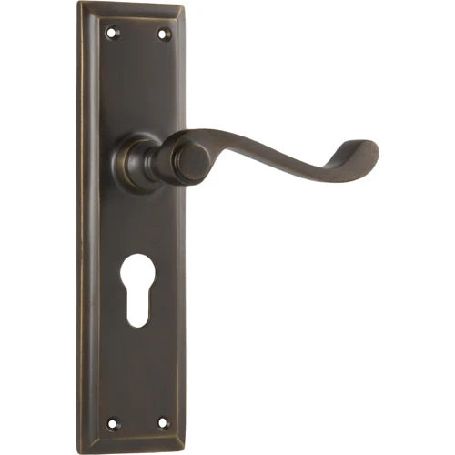 Handles & Hardware TRADCO DOOR LEVER MILTON PAIR 2 Handles & Hardware TRADCO DOOR LEVER MILTON PAIR