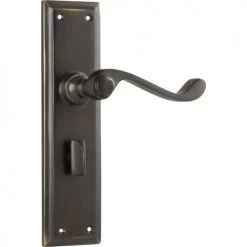 Handles & Hardware TRADCO DOOR LEVER MILTON PAIR 22 Handles & Hardware TRADCO DOOR LEVER MILTON PAIR
