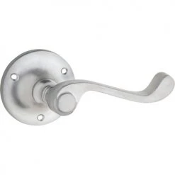 Door Handles & Levers TRADCO DOOR LEVER MILTON ROUND ROSE PAIR