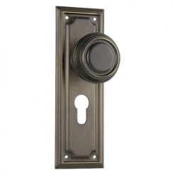 Door Handles & Levers TRADCO DOOR KNOB EDWARDIAN LATCH PAIR