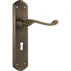 TRADCO WINDSOR LEVER ON PLATE 31 TRADCO WINDSOR LEVER ON PLATE