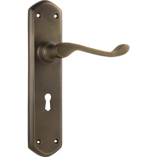 TRADCO WINDSOR LEVER ON PLATE 8 TRADCO WINDSOR LEVER ON PLATE