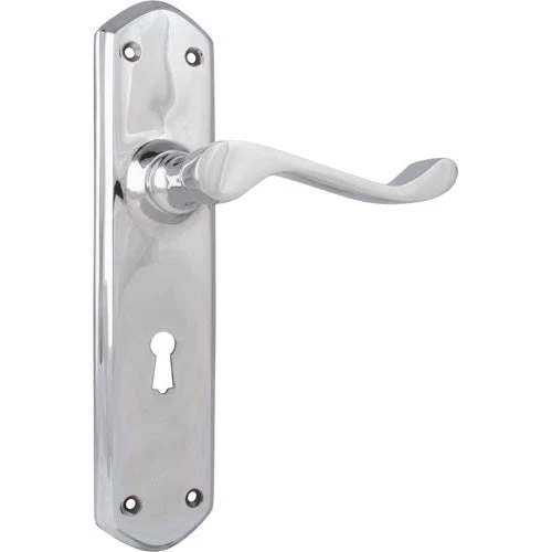 TRADCO WINDSOR LEVER ON PLATE 12 TRADCO WINDSOR LEVER ON PLATE