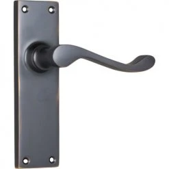 TRADCO VICTORIAN LEVER ON PLATE 32 TRADCO VICTORIAN LEVER ON PLATE