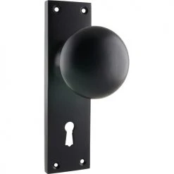 TRADCO VICTORIAN KNOB ON PLATE Handles & Hardware 43 TRADCO VICTORIAN KNOB ON PLATE Handles & Hardware