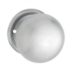 TRADCO DOOR KNOB PLAIN ROUND ROSE
