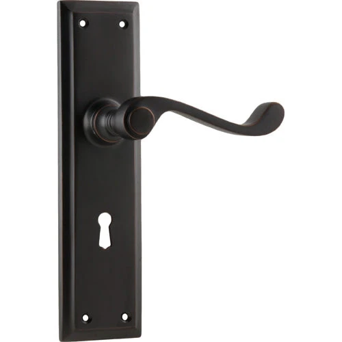 Handles & Hardware TRADCO DOOR LEVER MILTON PAIR 20 Handles & Hardware TRADCO DOOR LEVER MILTON PAIR