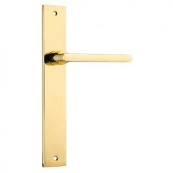 IVER DOOR LEVER BALTIMORE RECTANGULAR BACKPLATE