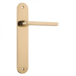 Door Handles & Levers IVER DOOR LEVER BALTIMORE OVAL BACKPLATE
