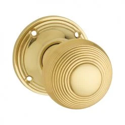 Door Handles & Levers TRADCO DOOR KNOB REEDED MORTICE