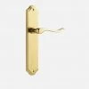 IVER DOOR LEVER STIRLING SHOULDERED BACKPLATE Door Handles & Levers