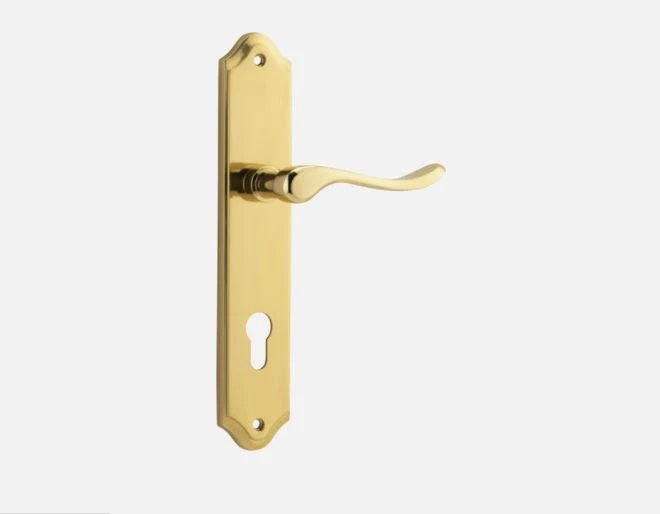 IVER DOOR LEVER STIRLING SHOULDERED BACKPLATE Door Handles & Levers 2 IVER DOOR LEVER STIRLING SHOULDERED BACKPLATE Door Handles & Levers