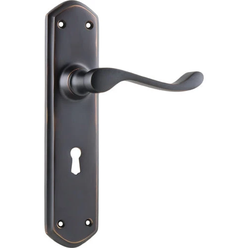 TRADCO WINDSOR LEVER ON PLATE 24 TRADCO WINDSOR LEVER ON PLATE