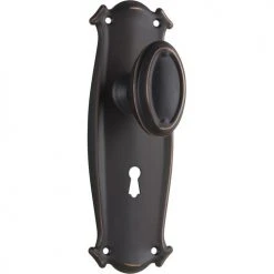 TRADCO DOOR KNOB BUNGALOW LATCH PAIR