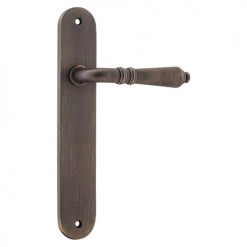 IVER DOOR LEVER SARLAT OVAL BACKPLATE Handles & Hardware 33 IVER DOOR LEVER SARLAT OVAL BACKPLATE Handles & Hardware