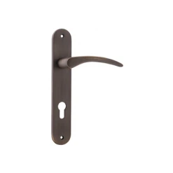 IVER DOOR LEVER OXFORD OVAL BACKPLATE 16 IVER DOOR LEVER OXFORD OVAL BACKPLATE