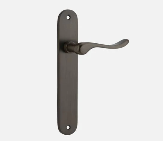 IVER DOOR LEVER STIRLING OVAL BACKPLATE Door Handles & Levers 4 IVER DOOR LEVER STIRLING OVAL BACKPLATE Door Handles & Levers