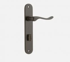 IVER DOOR LEVER STIRLING OVAL BACKPLATE Door Handles & Levers 29 IVER DOOR LEVER STIRLING OVAL BACKPLATE Door Handles & Levers