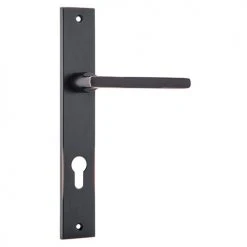 IVER DOOR LEVER BALTIMORE RECTANGULAR BACKPLATE