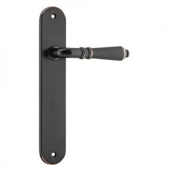 IVER DOOR LEVER SARLAT OVAL BACKPLATE Handles & Hardware 36 IVER DOOR LEVER SARLAT OVAL BACKPLATE Handles & Hardware
