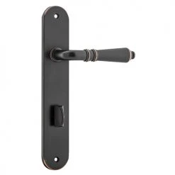 IVER DOOR LEVER SARLAT OVAL BACKPLATE Handles & Hardware 38 IVER DOOR LEVER SARLAT OVAL BACKPLATE Handles & Hardware