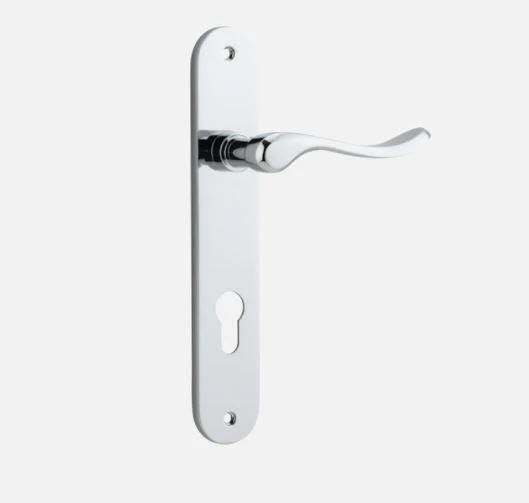 IVER DOOR LEVER STIRLING OVAL BACKPLATE Door Handles & Levers 8 IVER DOOR LEVER STIRLING OVAL BACKPLATE Door Handles & Levers
