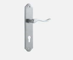 IVER DOOR LEVER STIRLING SHOULDERED BACKPLATE Door Handles & Levers 34 IVER DOOR LEVER STIRLING SHOULDERED BACKPLATE Door Handles & Levers