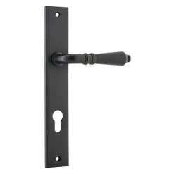 IVER DOOR LEVER SARLAT RECTANGULAR BACKPLATE 40 IVER DOOR LEVER SARLAT RECTANGULAR BACKPLATE