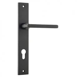 IVER DOOR LEVER BALTIMORE RECTANGULAR BACKPLATE