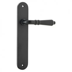 IVER DOOR LEVER SARLAT OVAL BACKPLATE Handles & Hardware 45 IVER DOOR LEVER SARLAT OVAL BACKPLATE Handles & Hardware