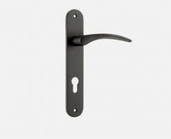IVER DOOR LEVER OXFORD OVAL BACKPLATE 17 IVER DOOR LEVER OXFORD OVAL BACKPLATE