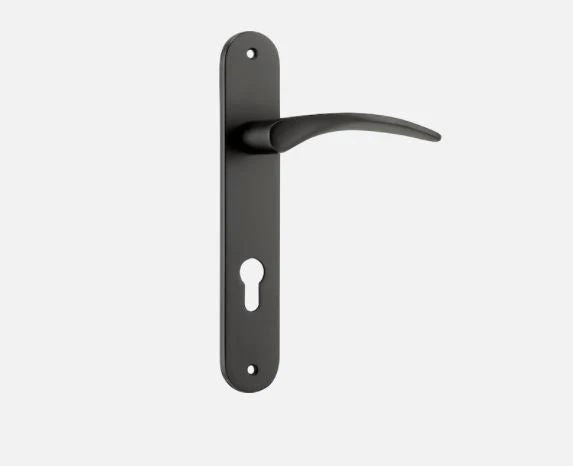 IVER DOOR LEVER OXFORD OVAL BACKPLATE 7 IVER DOOR LEVER OXFORD OVAL BACKPLATE