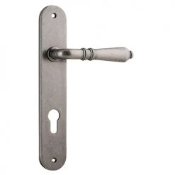 IVER DOOR LEVER SARLAT OVAL BACKPLATE Handles & Hardware 49 IVER DOOR LEVER SARLAT OVAL BACKPLATE Handles & Hardware