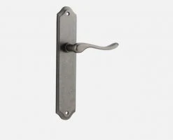 IVER DOOR LEVER STIRLING SHOULDERED BACKPLATE Door Handles & Levers 39 IVER DOOR LEVER STIRLING SHOULDERED BACKPLATE Door Handles & Levers