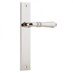 IVER DOOR LEVER SARLAT RECTANGULAR BACKPLATE 45 IVER DOOR LEVER SARLAT RECTANGULAR BACKPLATE