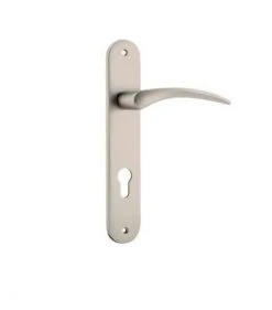IVER DOOR LEVER OXFORD OVAL BACKPLATE 18 IVER DOOR LEVER OXFORD OVAL BACKPLATE