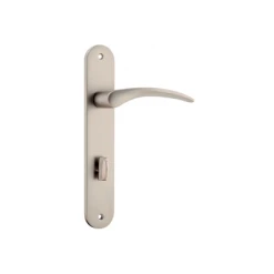 IVER DOOR LEVER OXFORD OVAL BACKPLATE 20 IVER DOOR LEVER OXFORD OVAL BACKPLATE