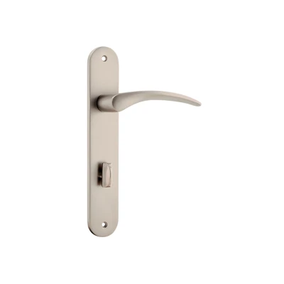 IVER DOOR LEVER OXFORD OVAL BACKPLATE 10 IVER DOOR LEVER OXFORD OVAL BACKPLATE