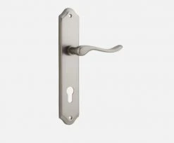 IVER DOOR LEVER STIRLING SHOULDERED BACKPLATE Door Handles & Levers 43 IVER DOOR LEVER STIRLING SHOULDERED BACKPLATE Door Handles & Levers